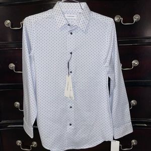 Calvin Klein boy’s button down dress shirt.